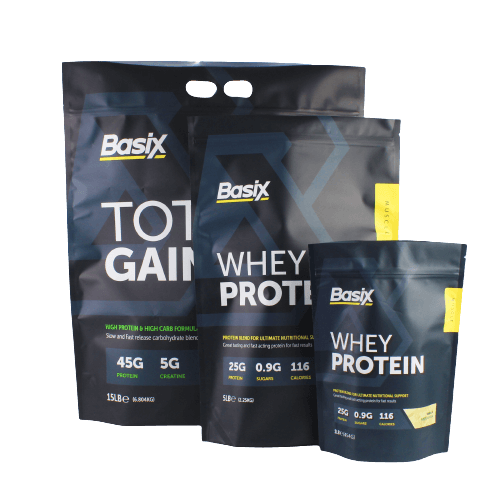 1. tas bubuk protein cetak khusus