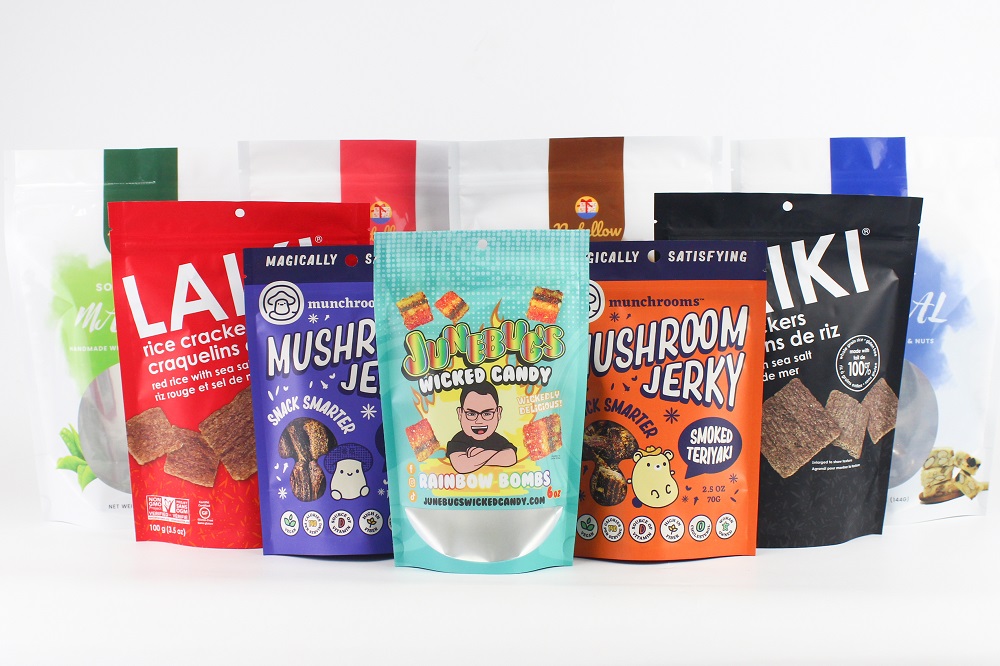 15. custom snack packaging bags
