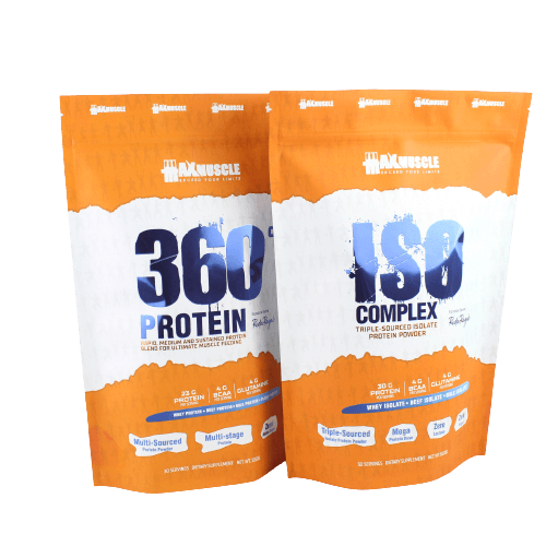 20. Spot UV Printing Protein Powder Bag