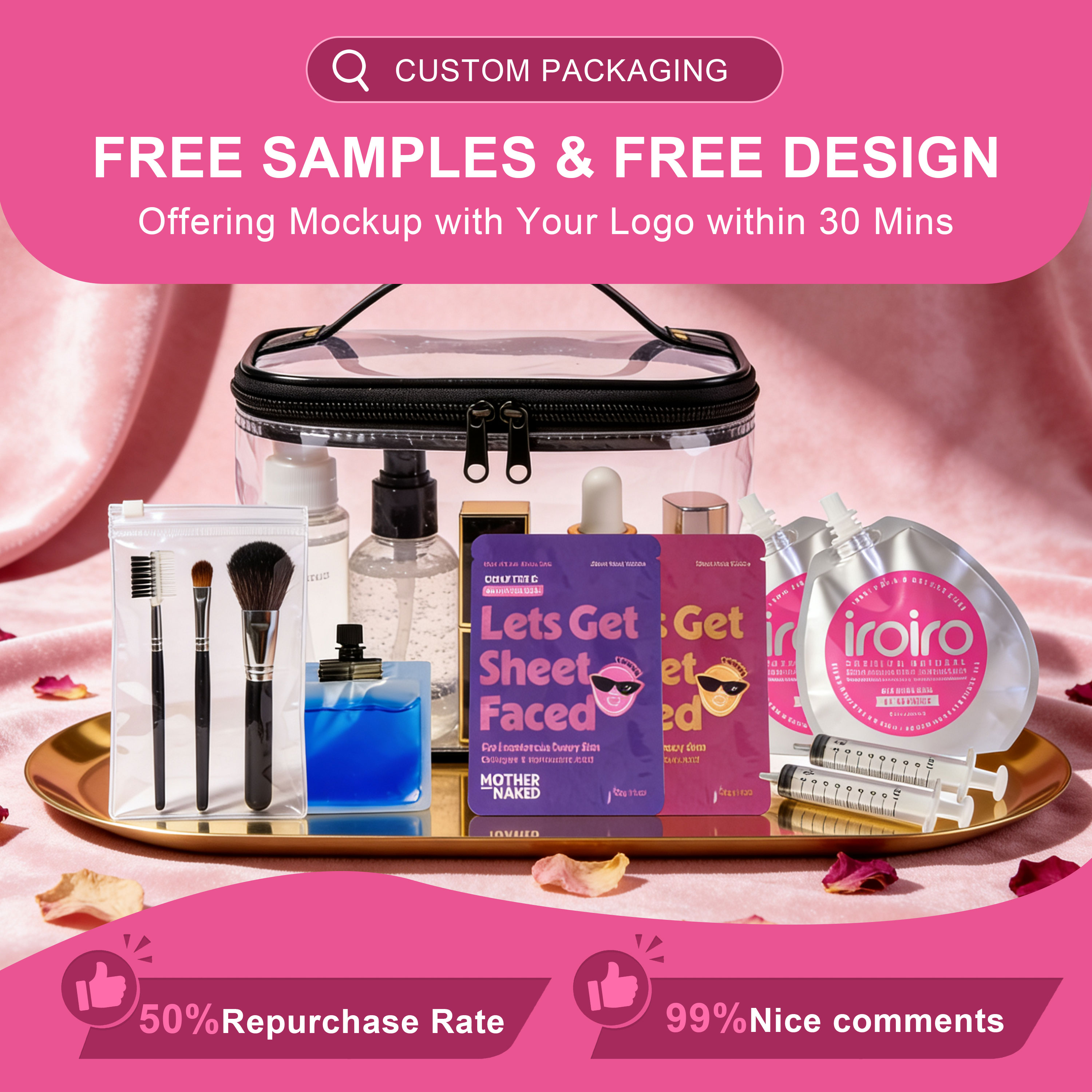 eco-friendly makeup packaging manufacturer
