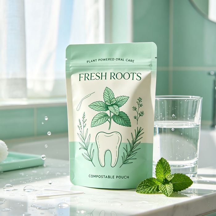 Compostable personal care packaging pouch
