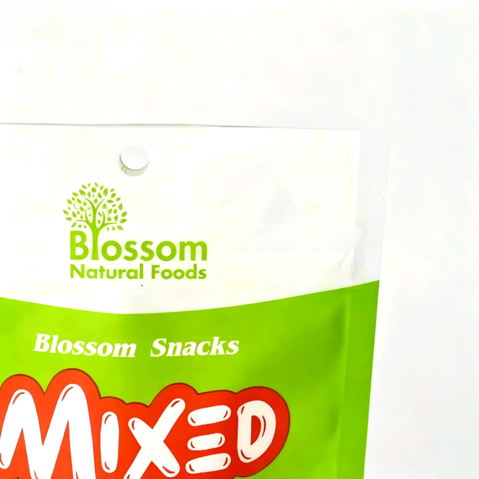 Resealable Aluminum Foil Dried Fruit Pouch Tear Notch