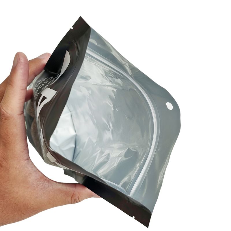 Black Stand Up Pouches 