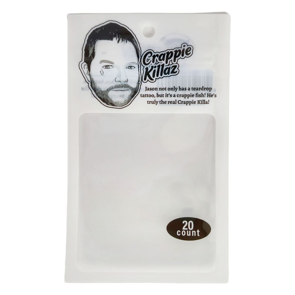 Clear Resealable Fishing Bait Packaging Bags