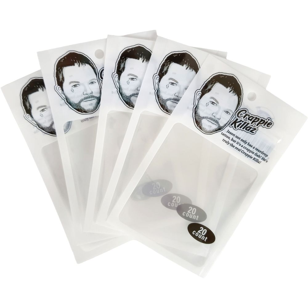 Sérsniðnar, endurlokanlegar umbúðir fyrir veiðibeitu