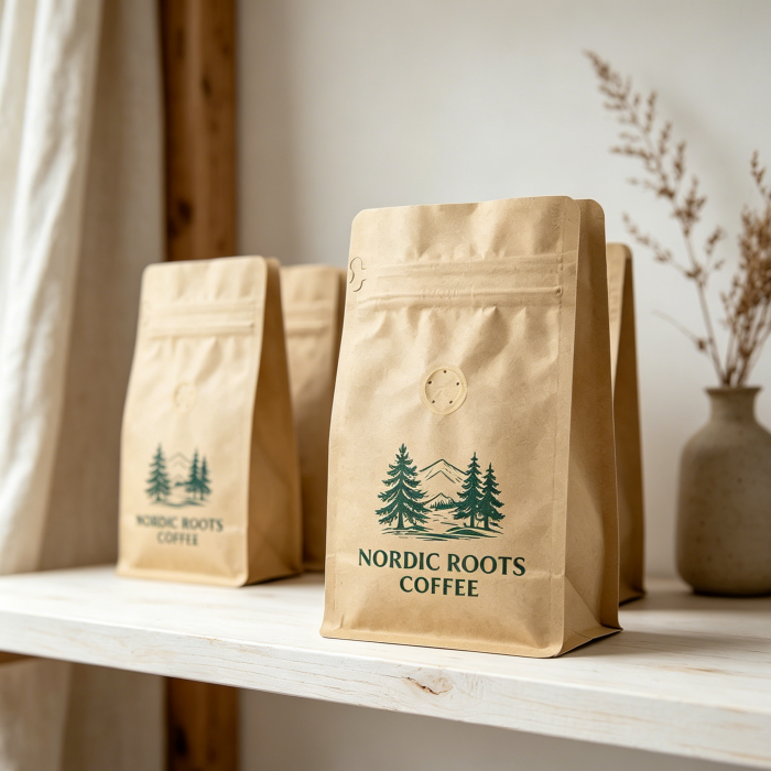 Sustainable coffee packaging factory