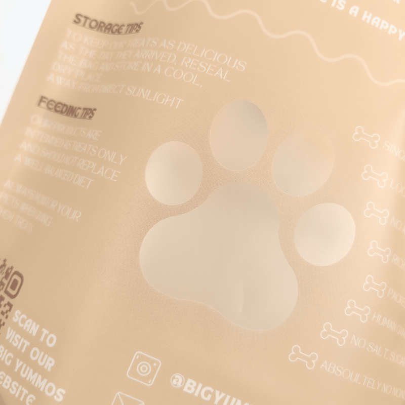 Bacaha Baakadaha Cuntada ee Nakhshad gaar ah leh oo leh daaqad aan joogto ahayn