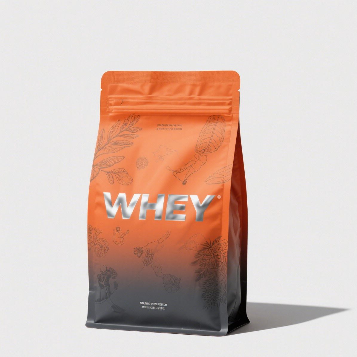 Custom Printed Flat Bottom Bags