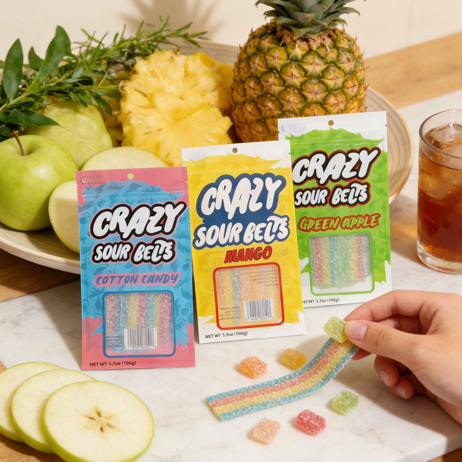 Custom Gummy Candy Packaging Bag