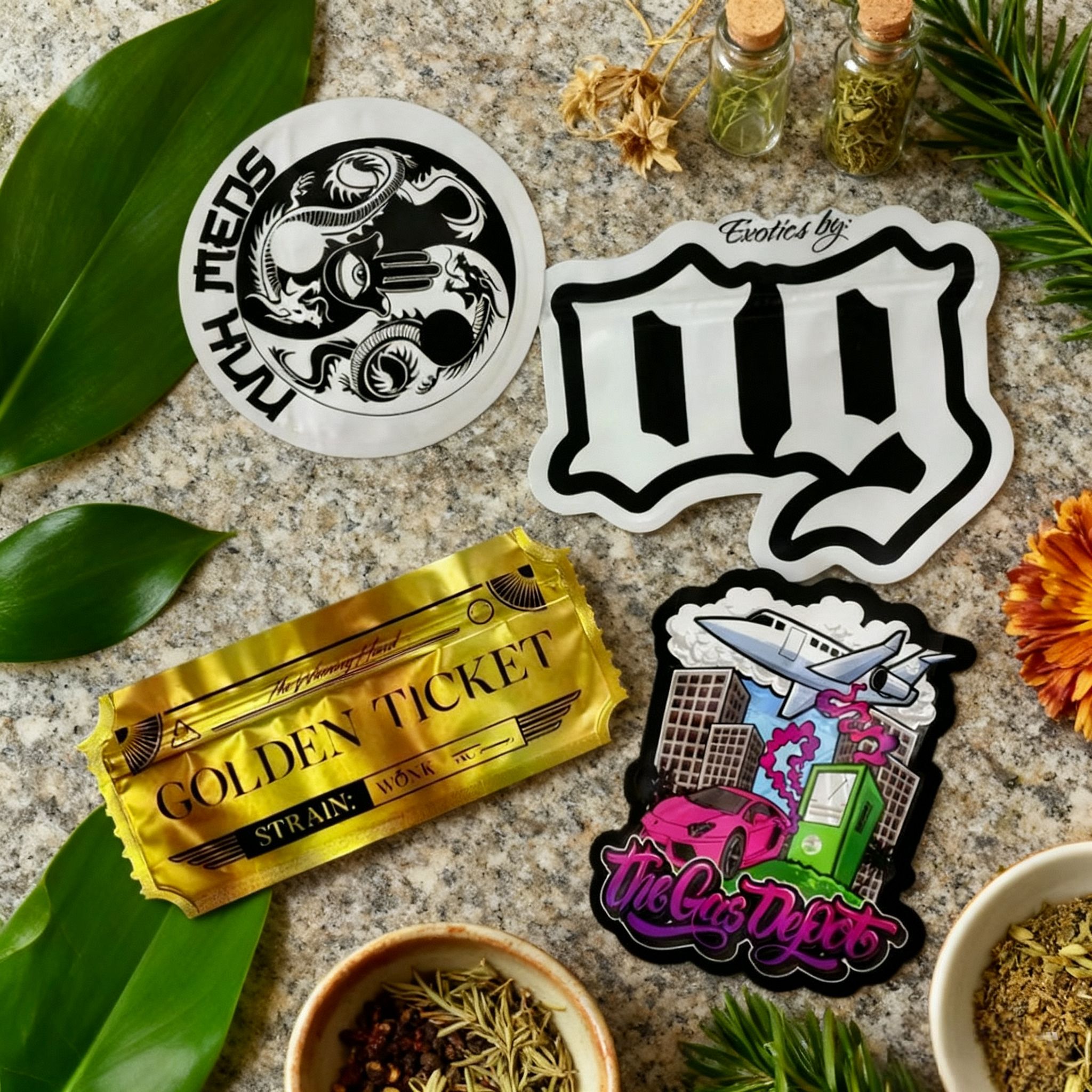 Sacos Mylar personalizados