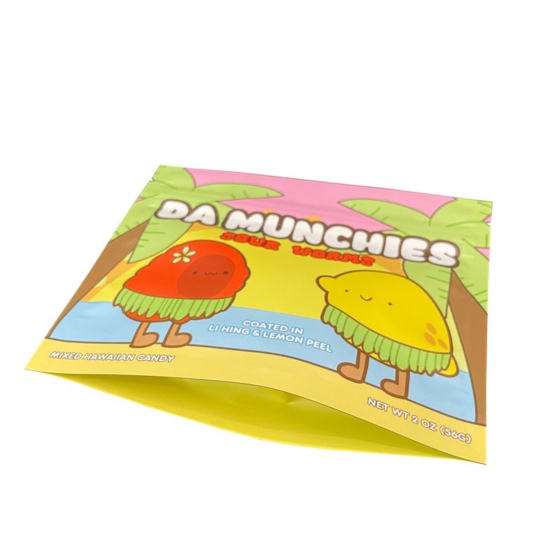 Custom Printed Resealable Stand Up Pouch 