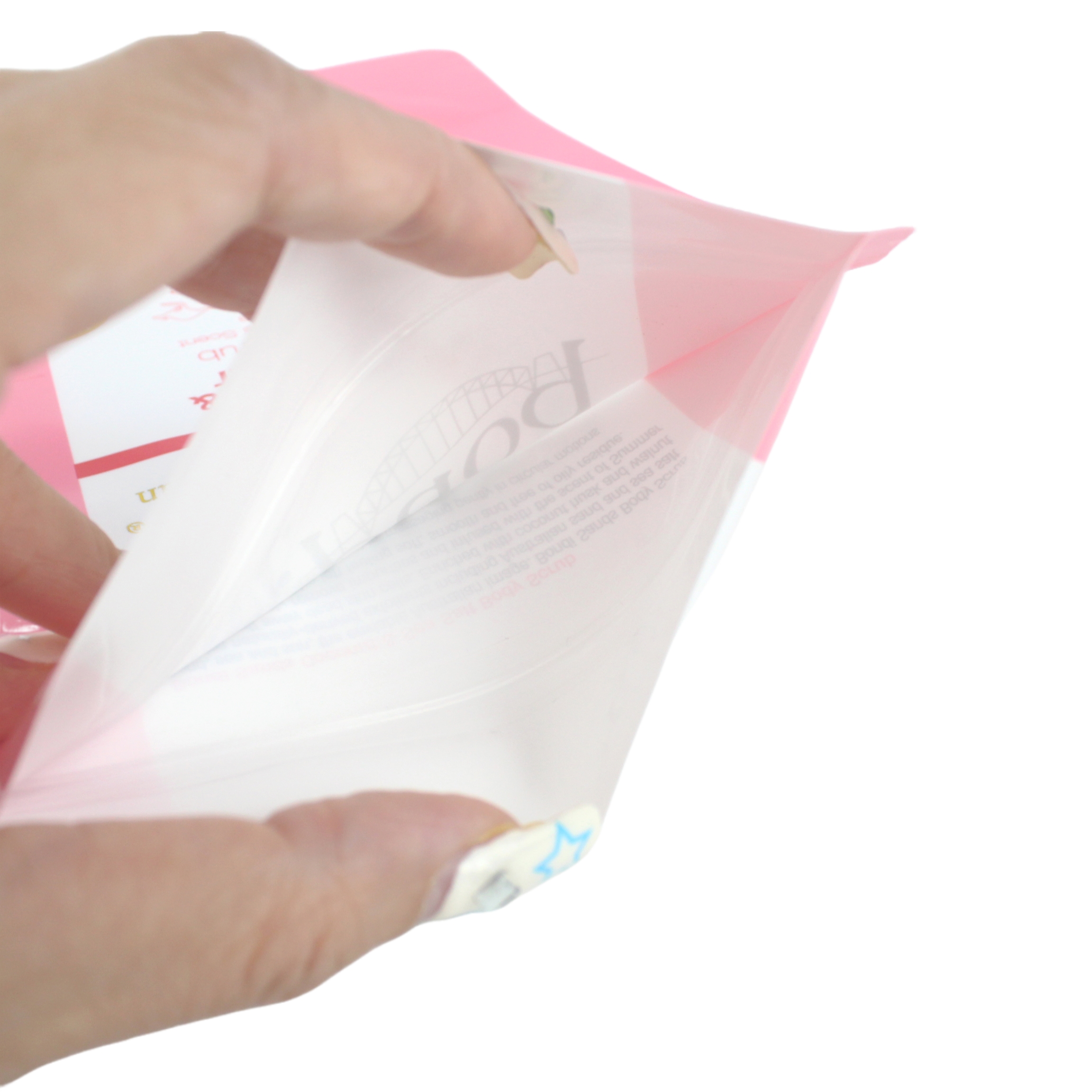 Custom Printed Stand-Up Pouch with Zip 