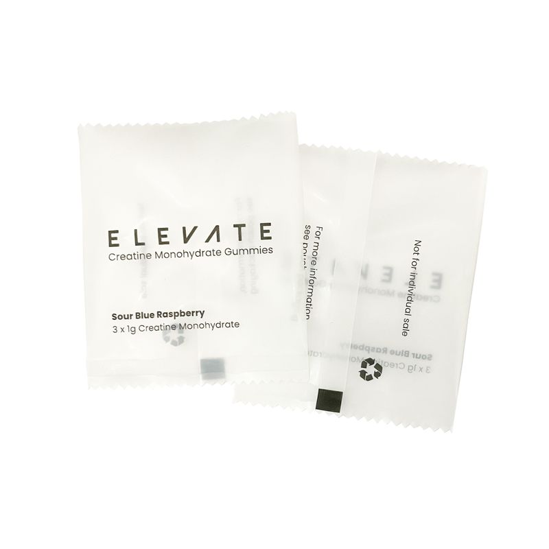 Candy, chocolate, cookies, gummies, snacks, dried fruits, nuts, powders, and other confectionery or dry food packaging