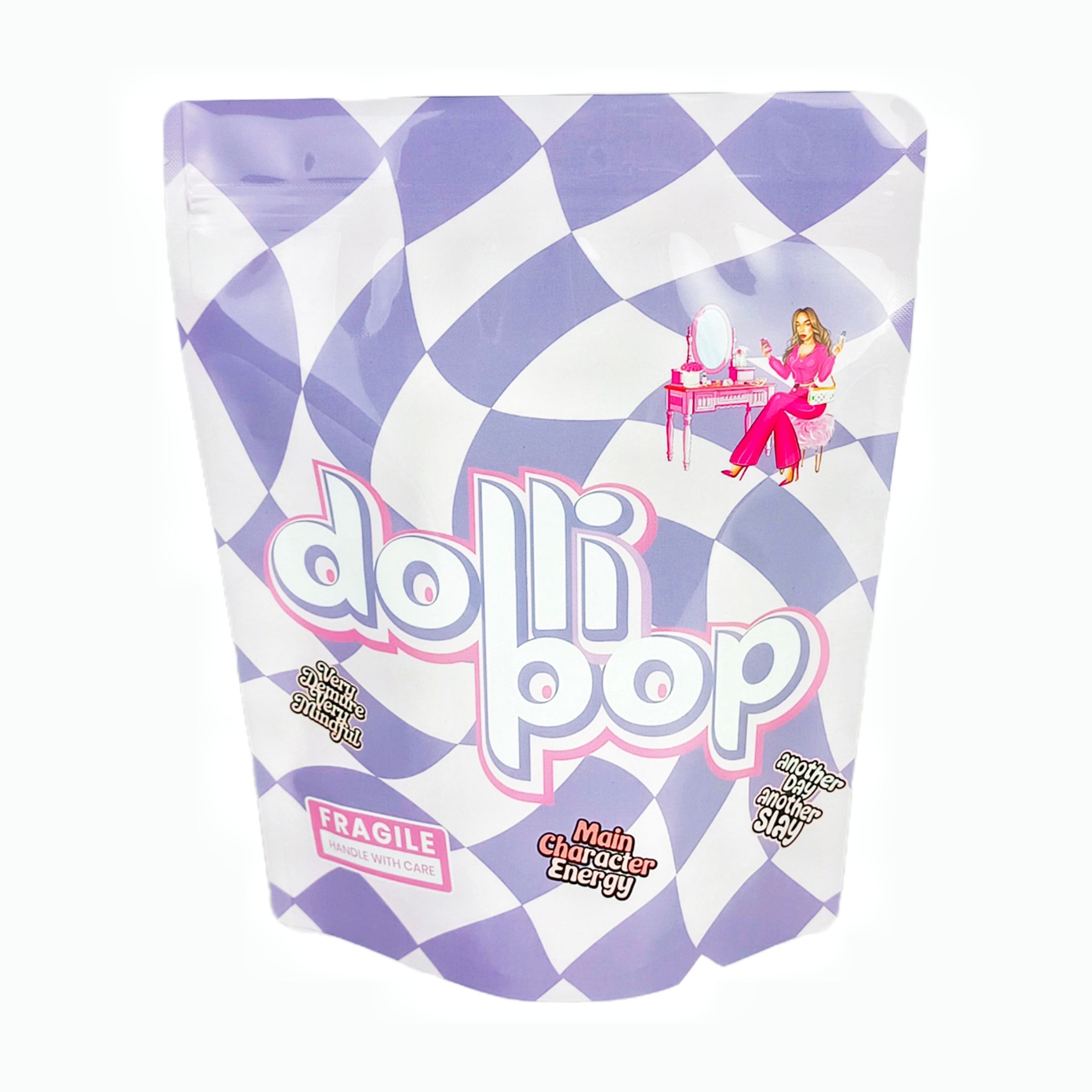 कस्टम रिसेल करण्यायोग्य स्टँड-अप मायलर बॅग्ज