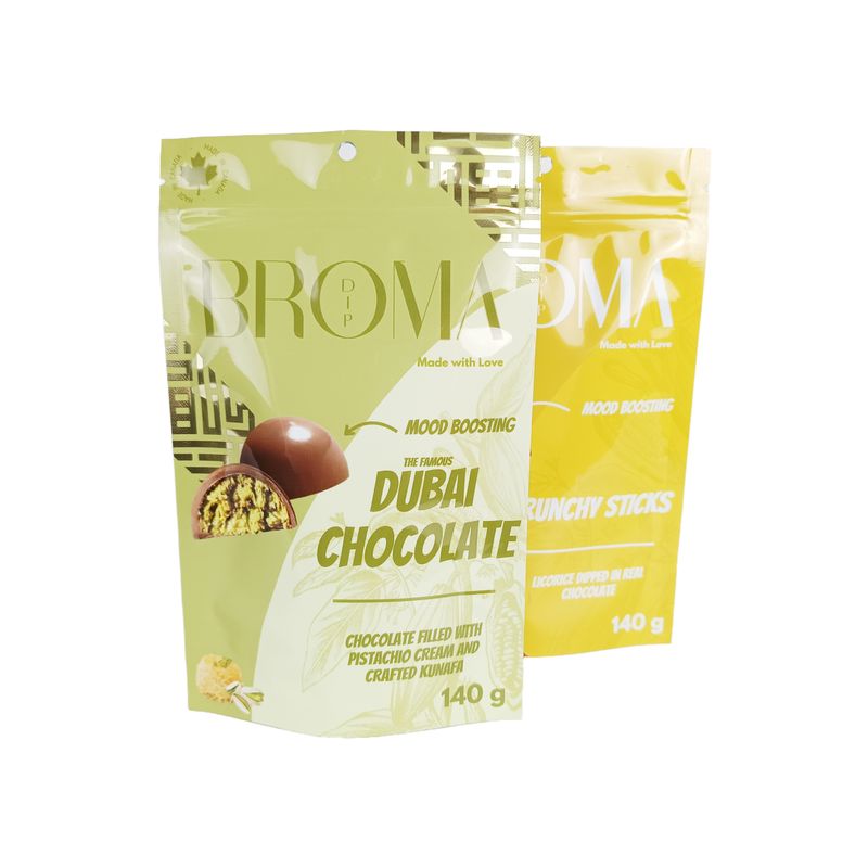 Customized Mylar Stand Up Ziplock Pouch 