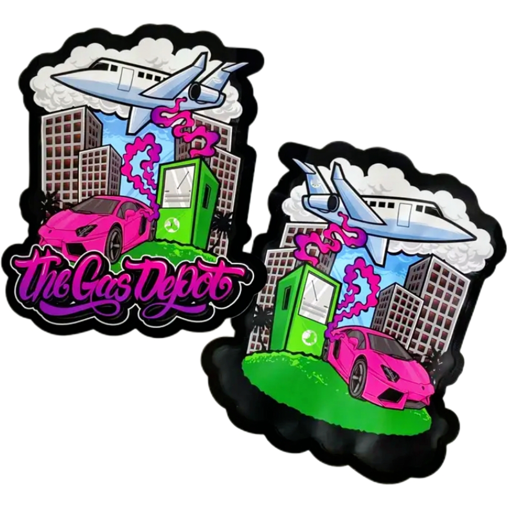 Custom Die Cut Mylar Bags