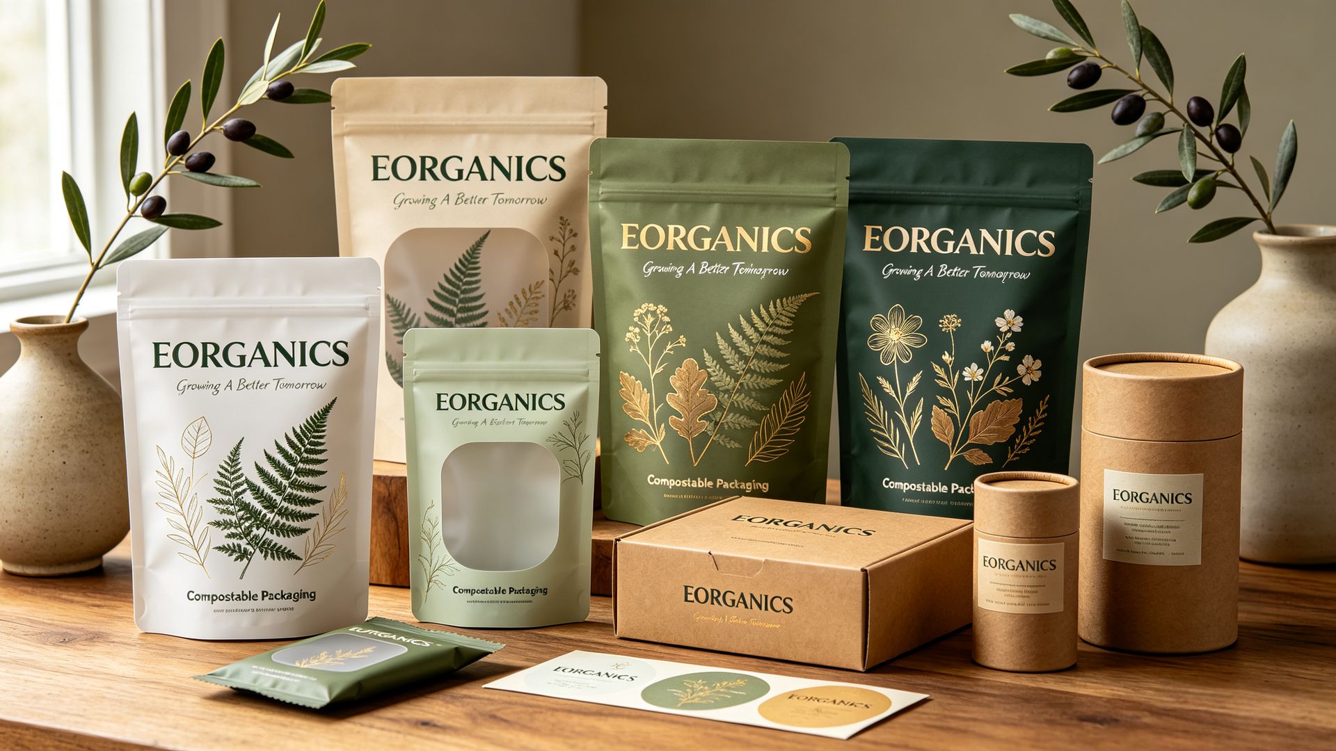 custom recyclable food packaging solutions