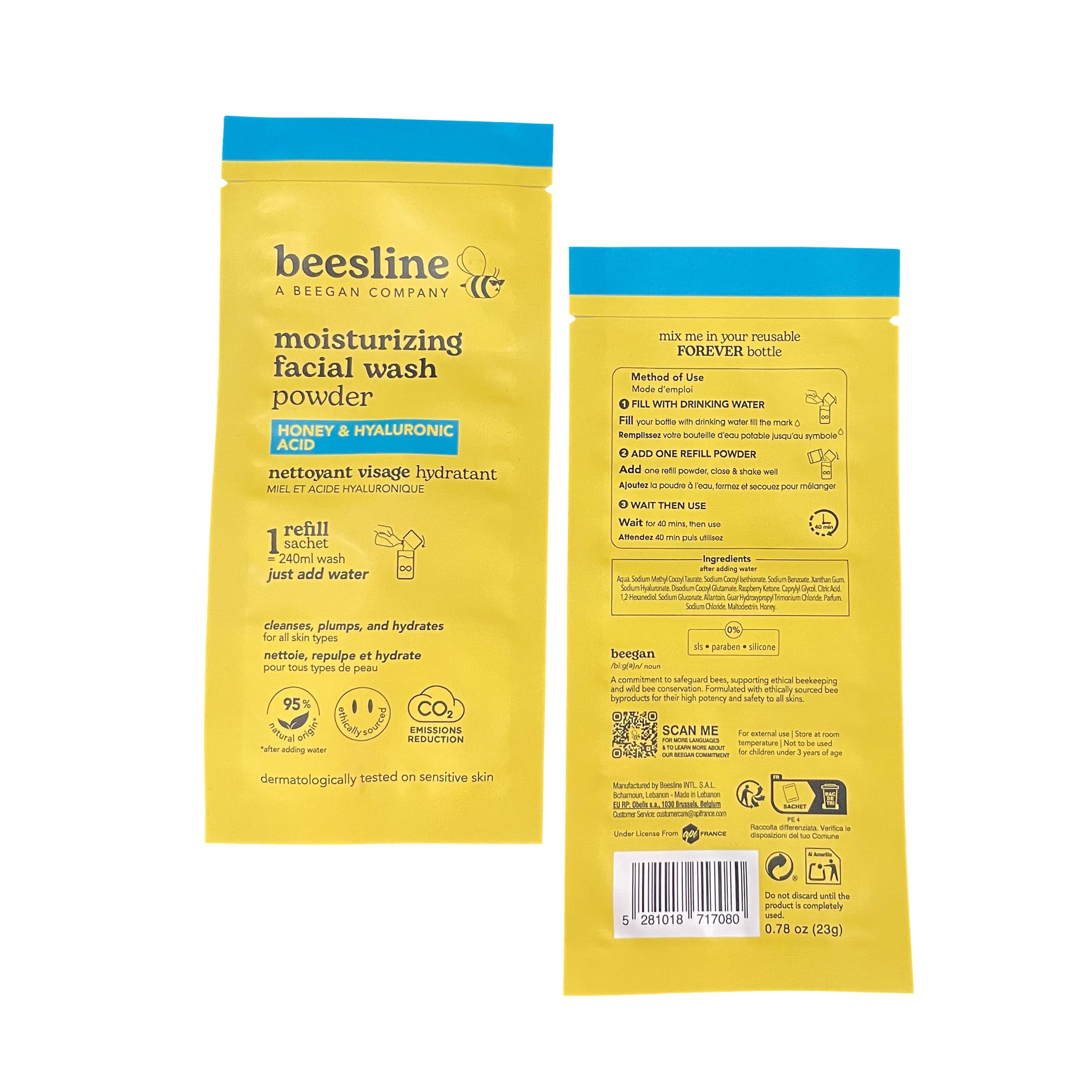 Matte Printed Surface Finish on Eco Fin Seal Pouch