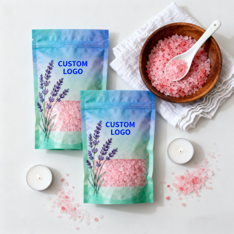 Front Window Stand Up Zipper Pouch