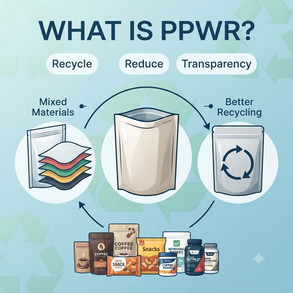 PPWR packaging regulation explained for small brands