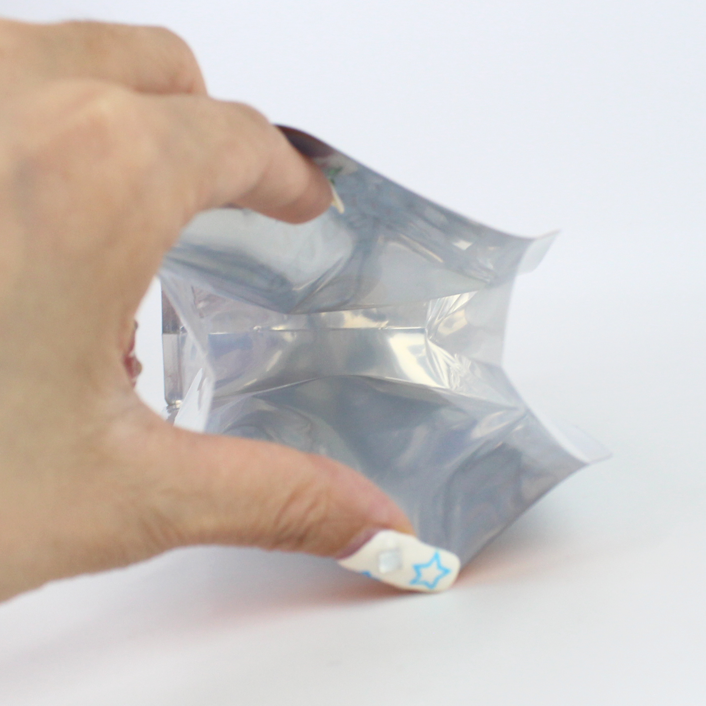 aluminum foil flat bottom pouch