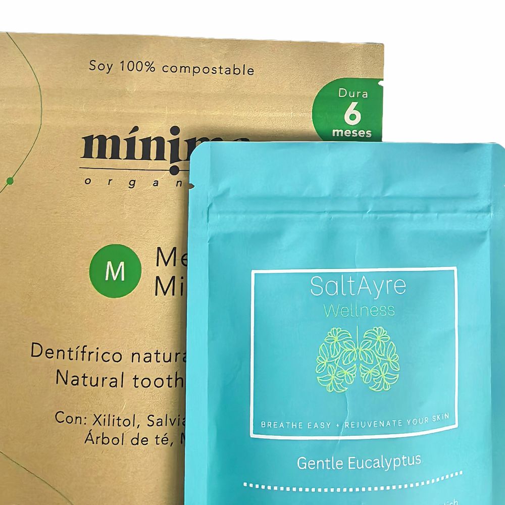 Kraft Paper Compostable Stand Up Pouch 