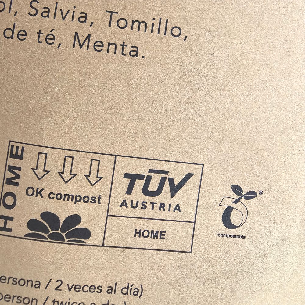 Kraft Paper Compostable Stand Up Pouch 