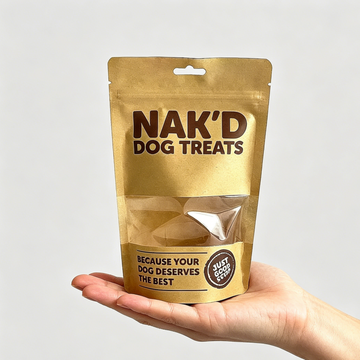 Kraft paper stand up pouch bottom gusset structure
