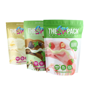 حقيبة مسحوق البروتين ذات اللمسة النهائية غير اللامعة