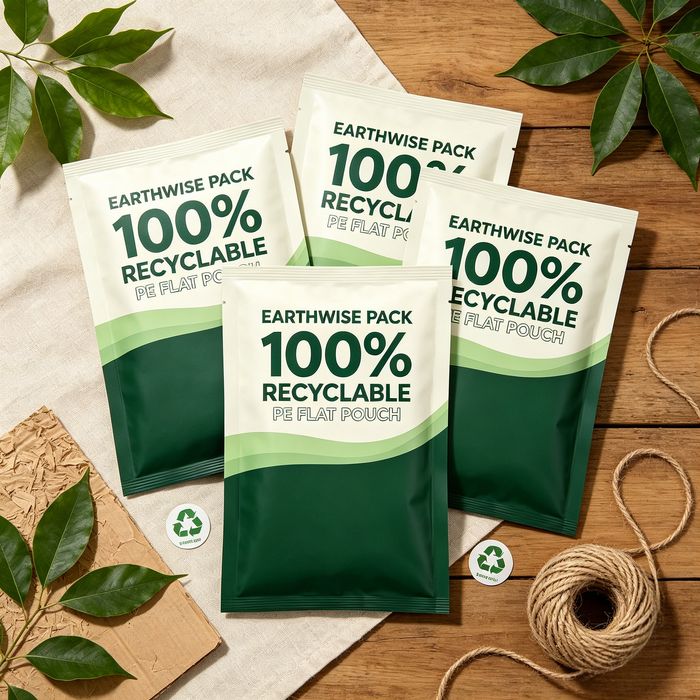 Mono material recyclable packaging