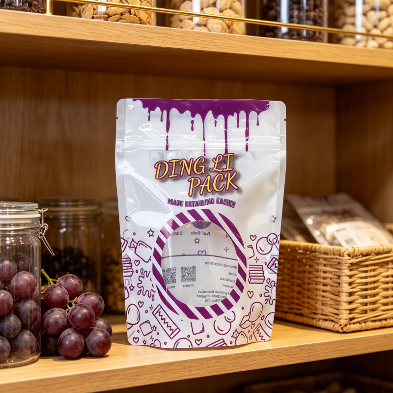 Custom child resistant recyclable pouches with secure zipper closure for compliant packaging - DINGLI PACK