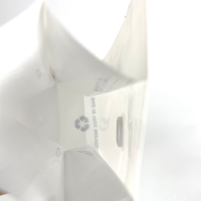 Recyclable flat bottom pouch inner material structure