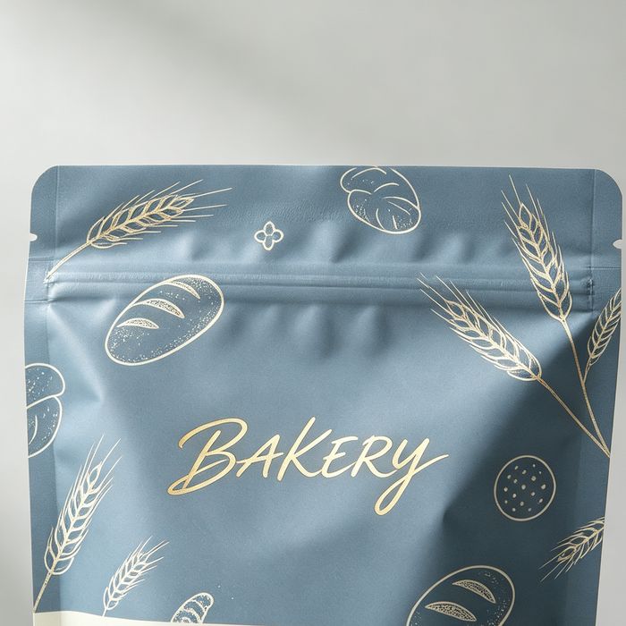 Cookie Bag Zipper Closure Detail - DINGLI PACK