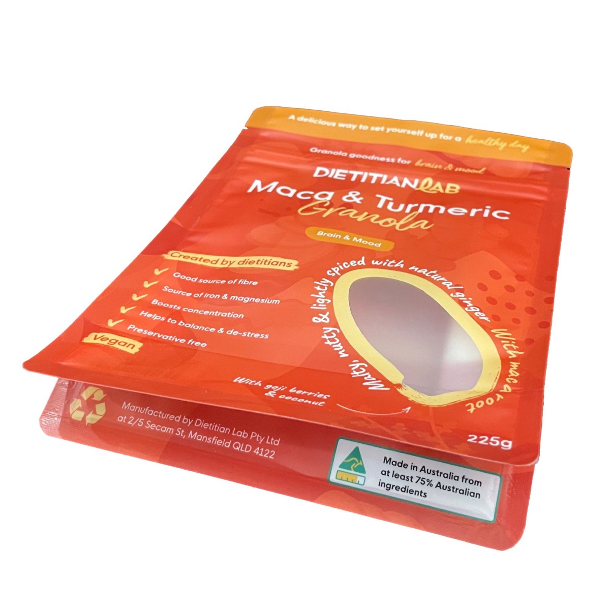 Resealable Flat Bottom Stand Up Pouch (1)