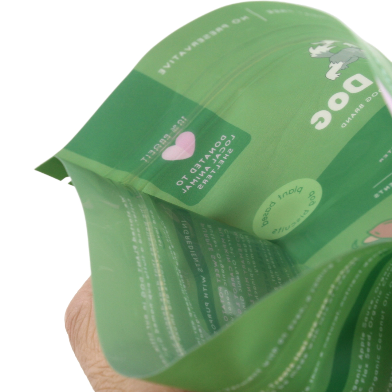 
Stand Up Pouches Zipper with Window