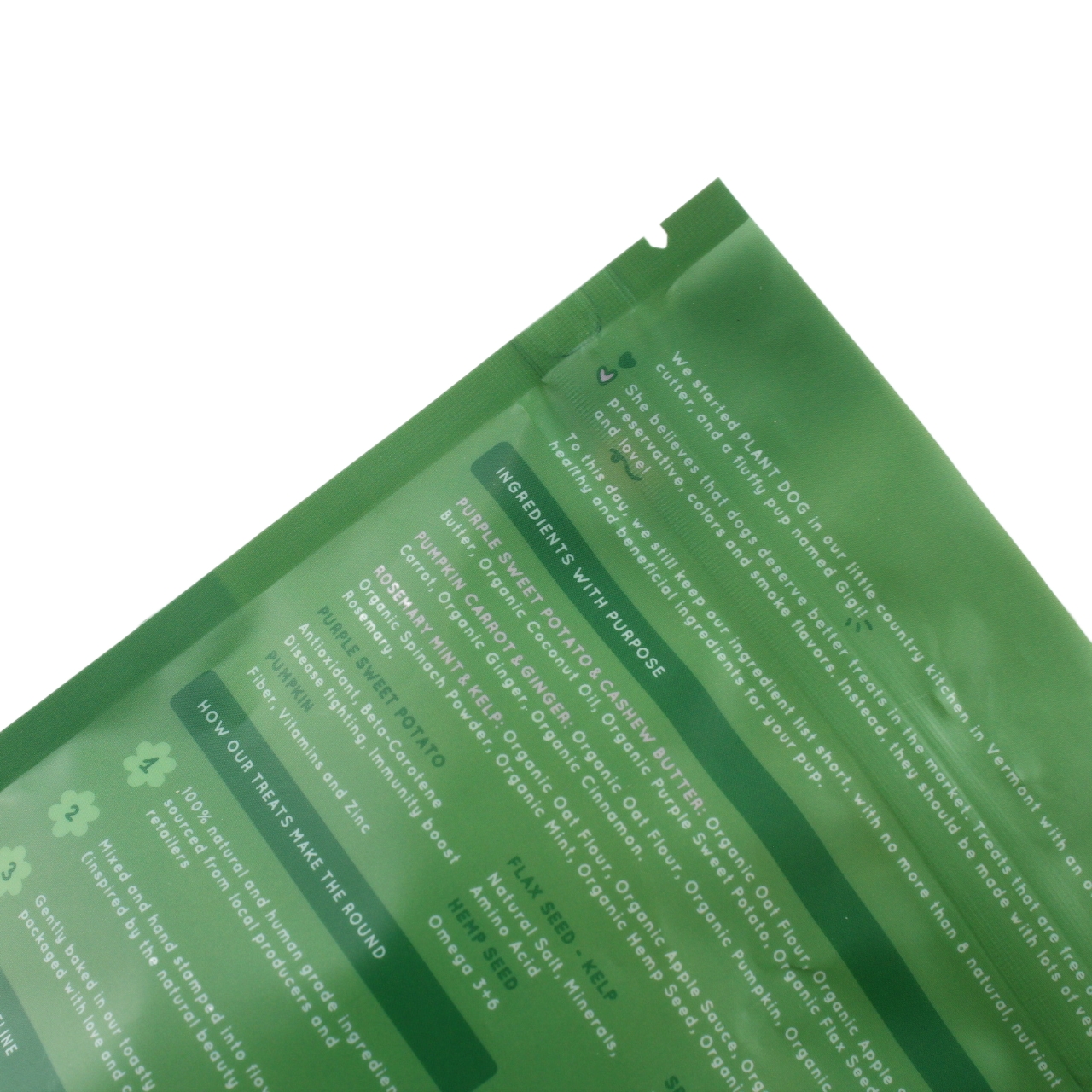 Stand Up Pouches Zipper with Window