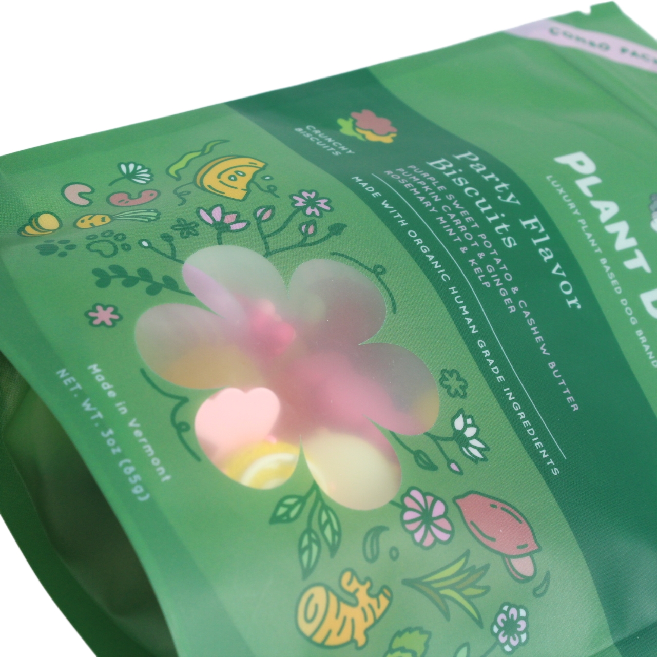 Stand Up Pouches Zipper with Window