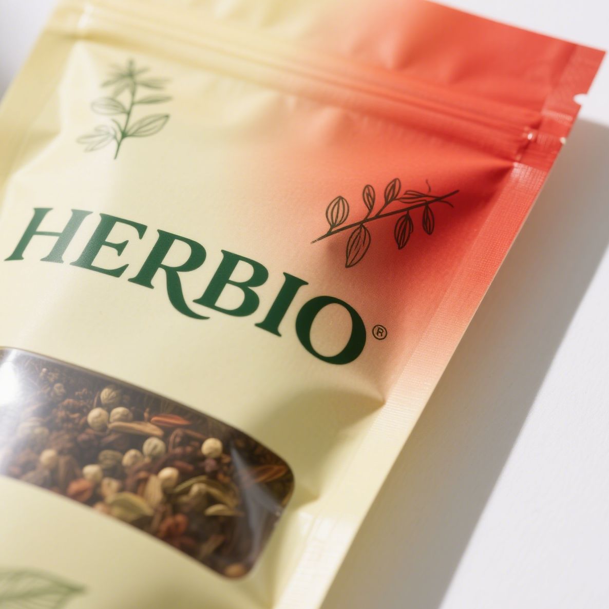 Stand Up Zipper Spice Bags