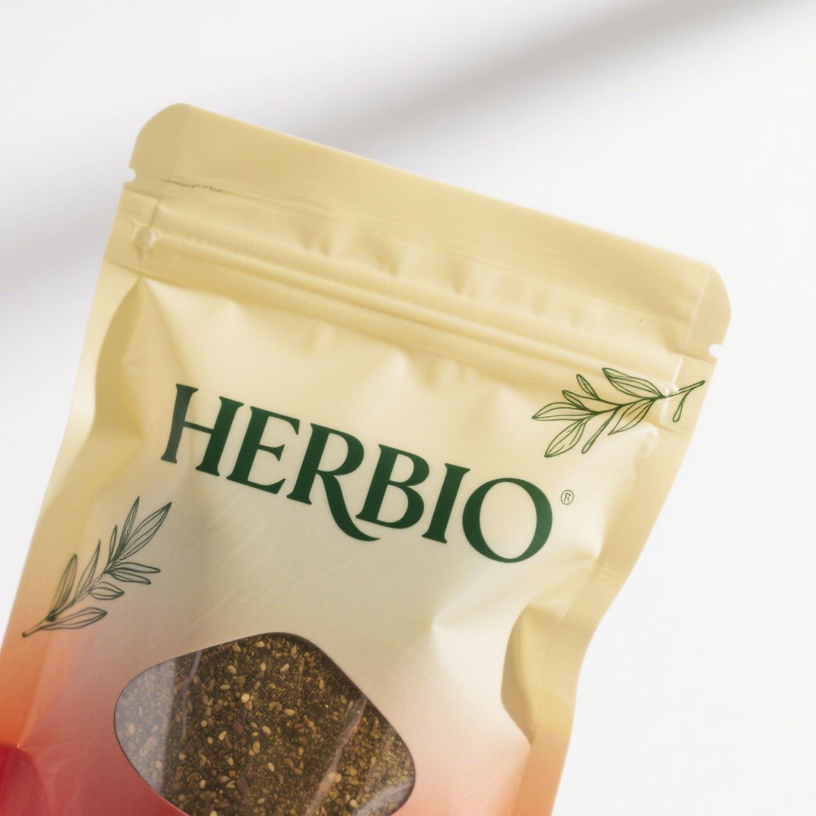 Stand Up Zipper Spice Bags