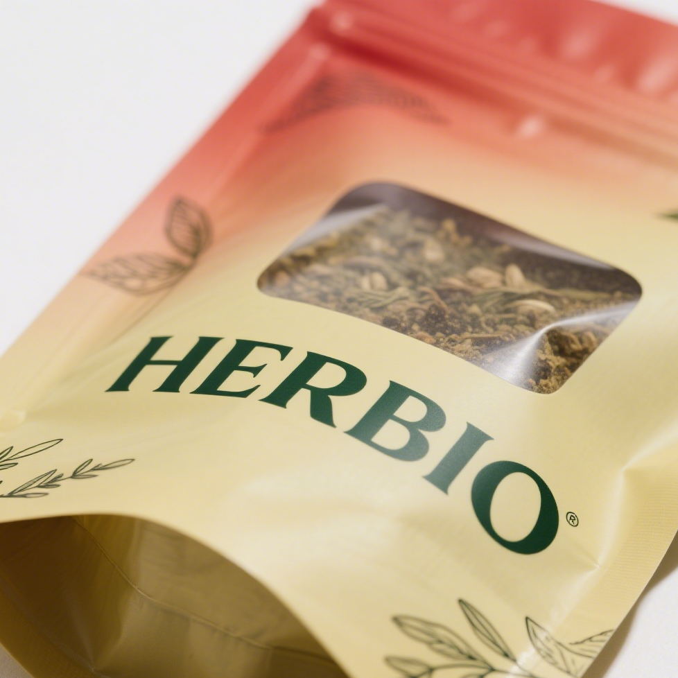 Stand Up Zipper Spice Bags