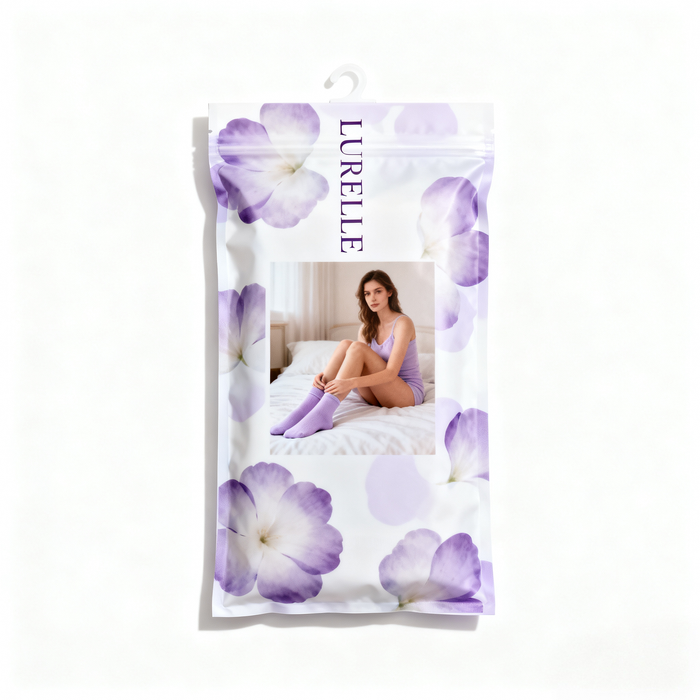 high quality custom printed underwear packaging bag