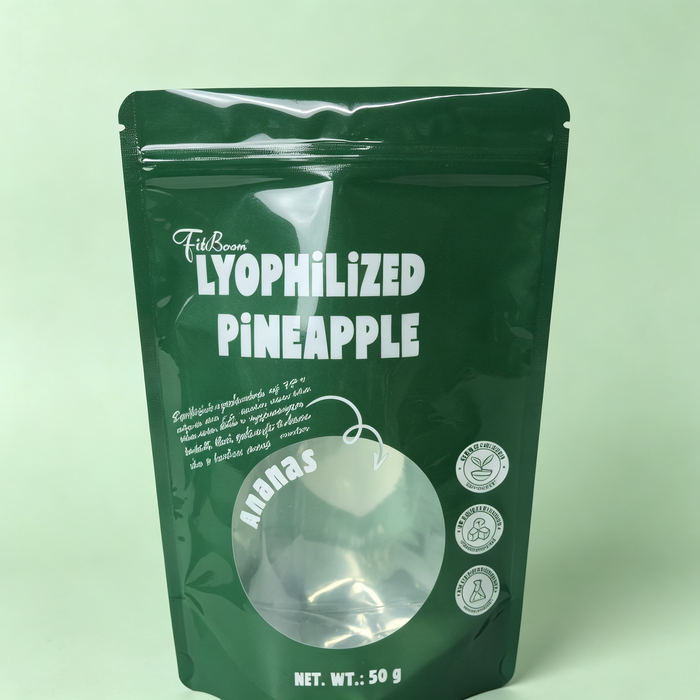 Custom Clear Window Zipper Pouches - DINGLI PACK