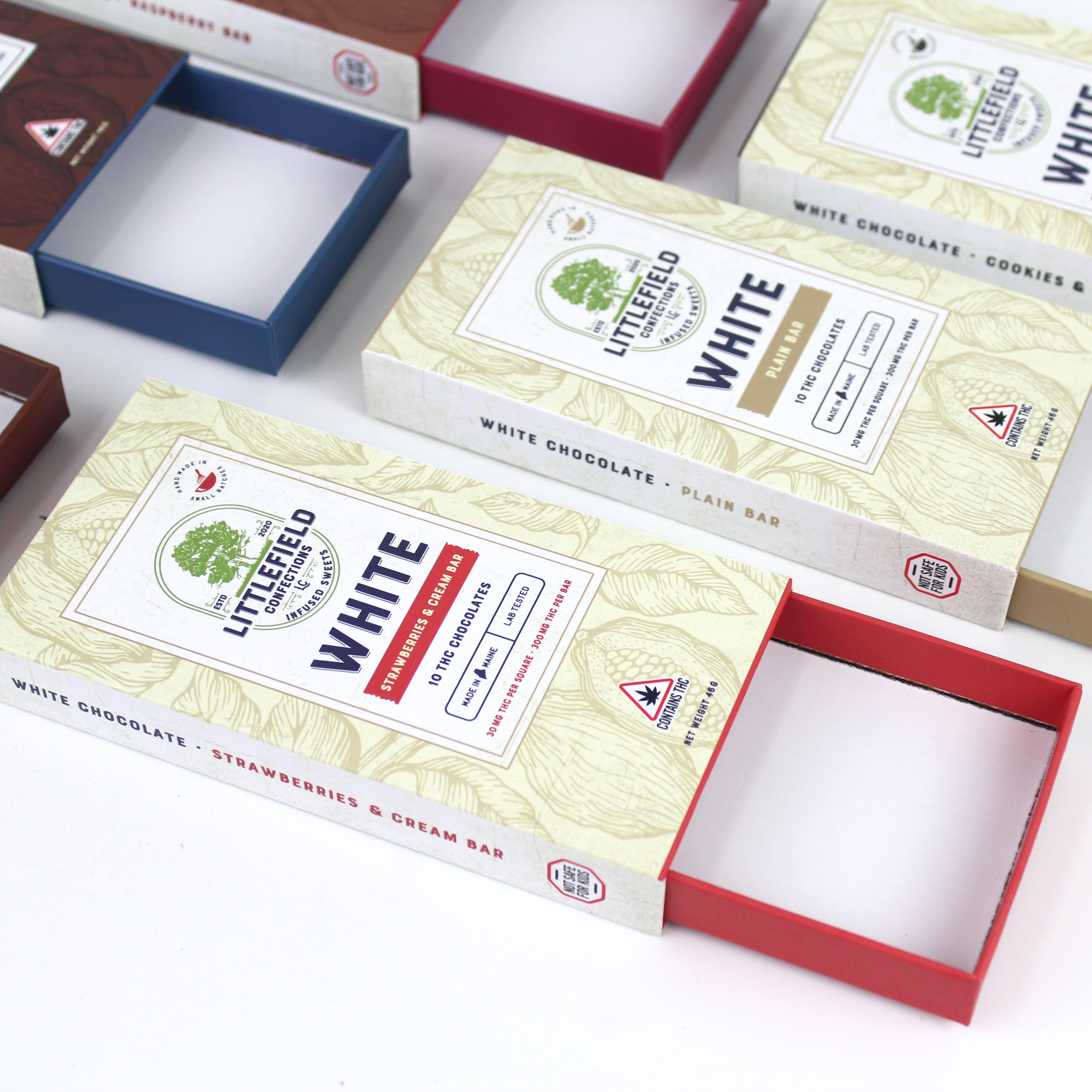 custom mylar box weed packaging