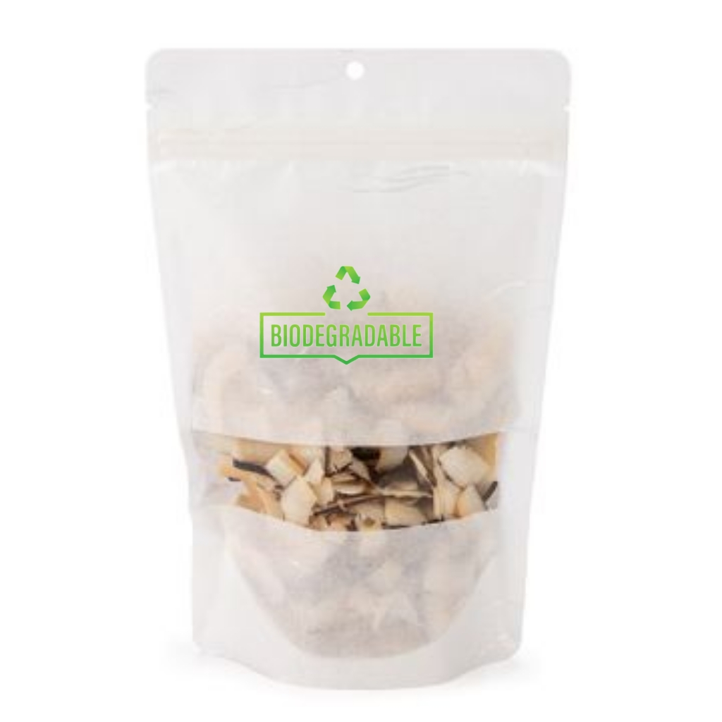 Stand Up Pouch with Window Eco Packaging