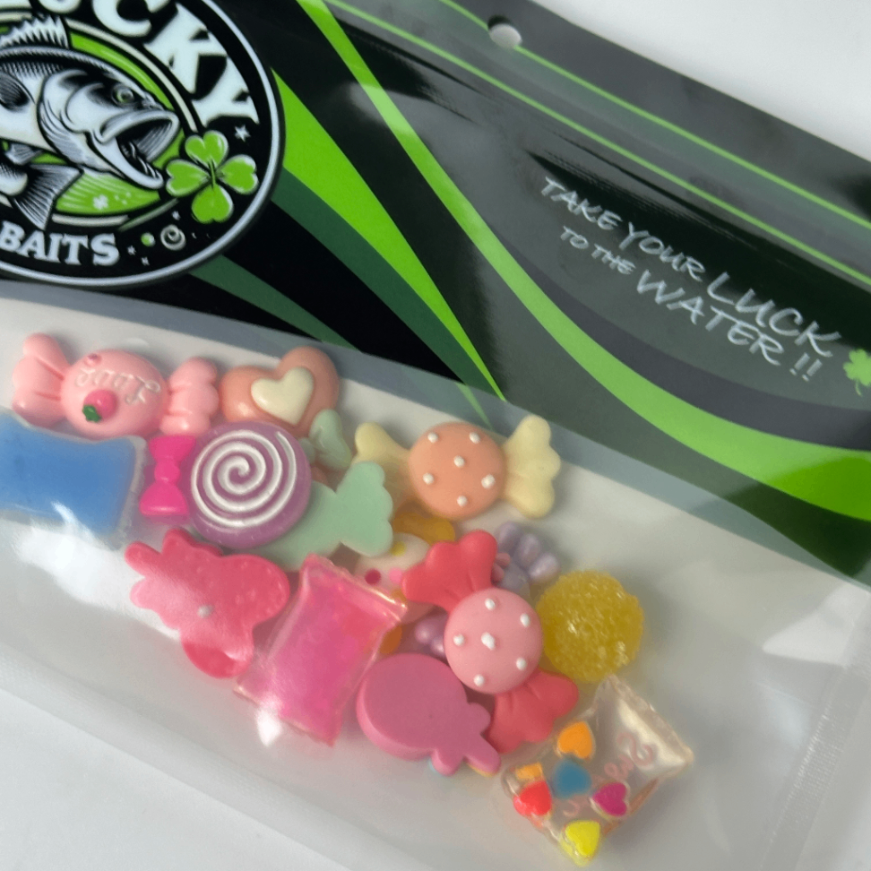 Clear window detail fishing tackle packaging