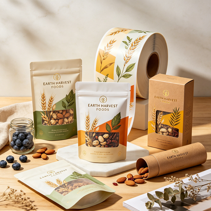 custom eco friendly stand-up pouches