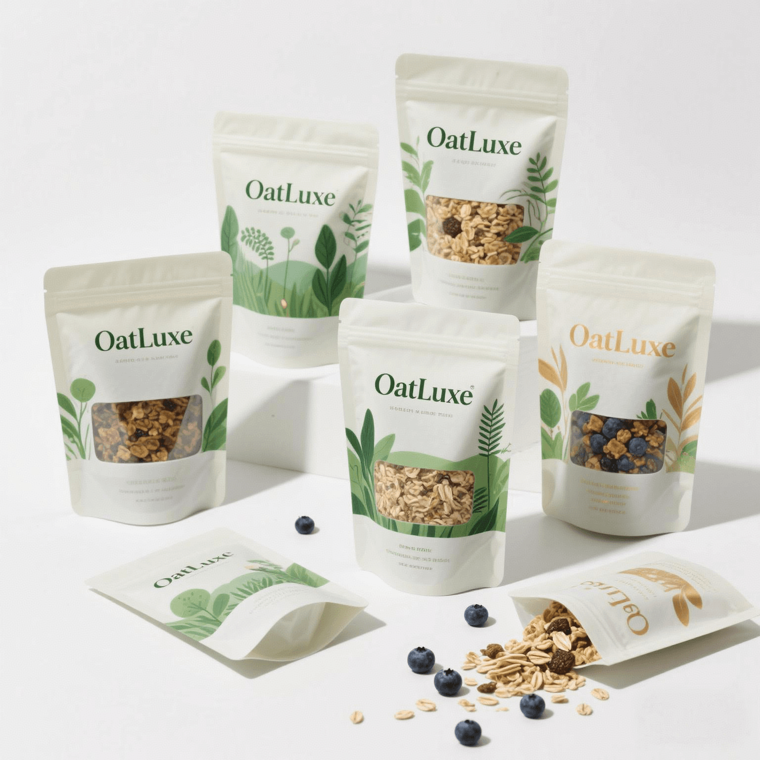 
spouted stand up pouches