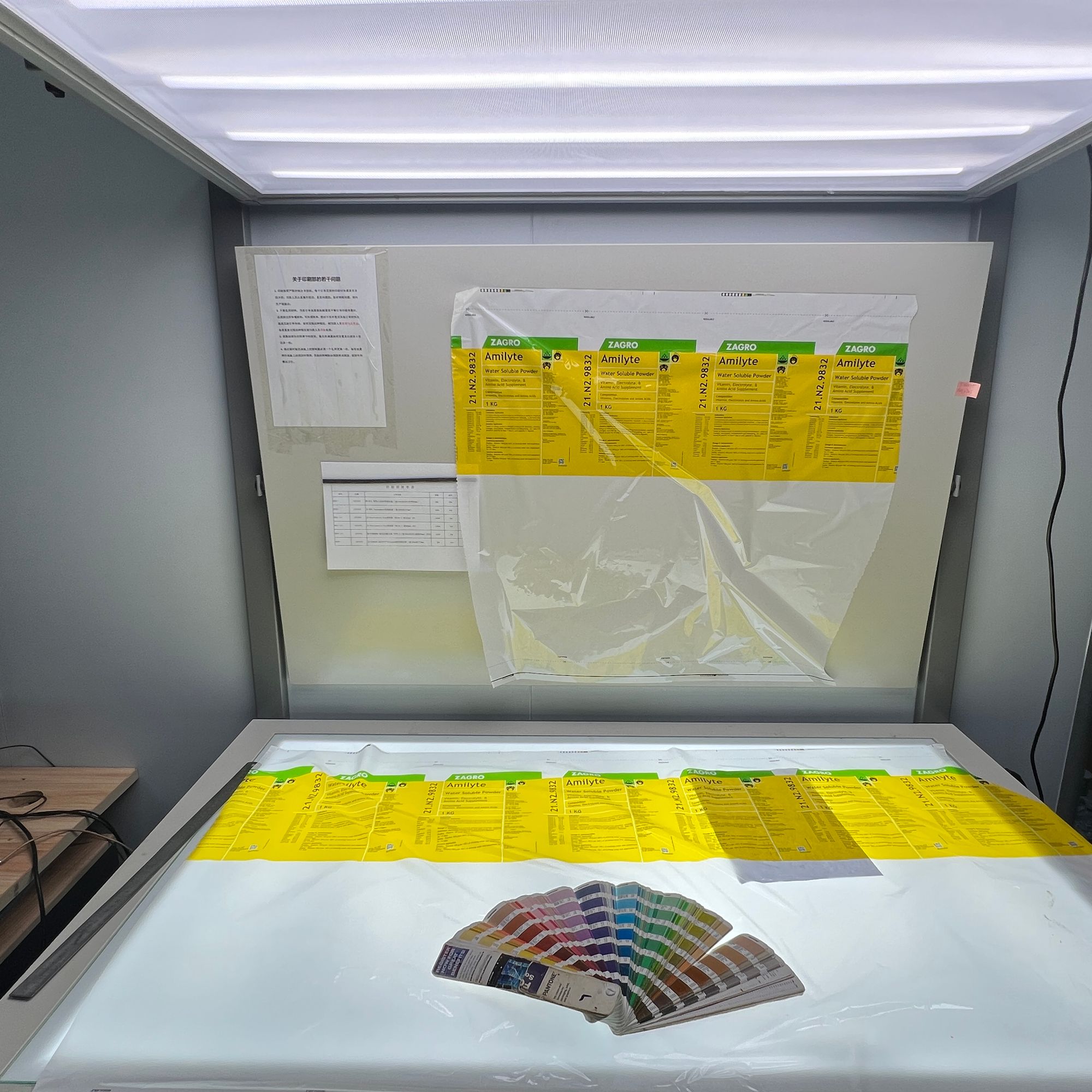 Custom packaging sample approval inspection