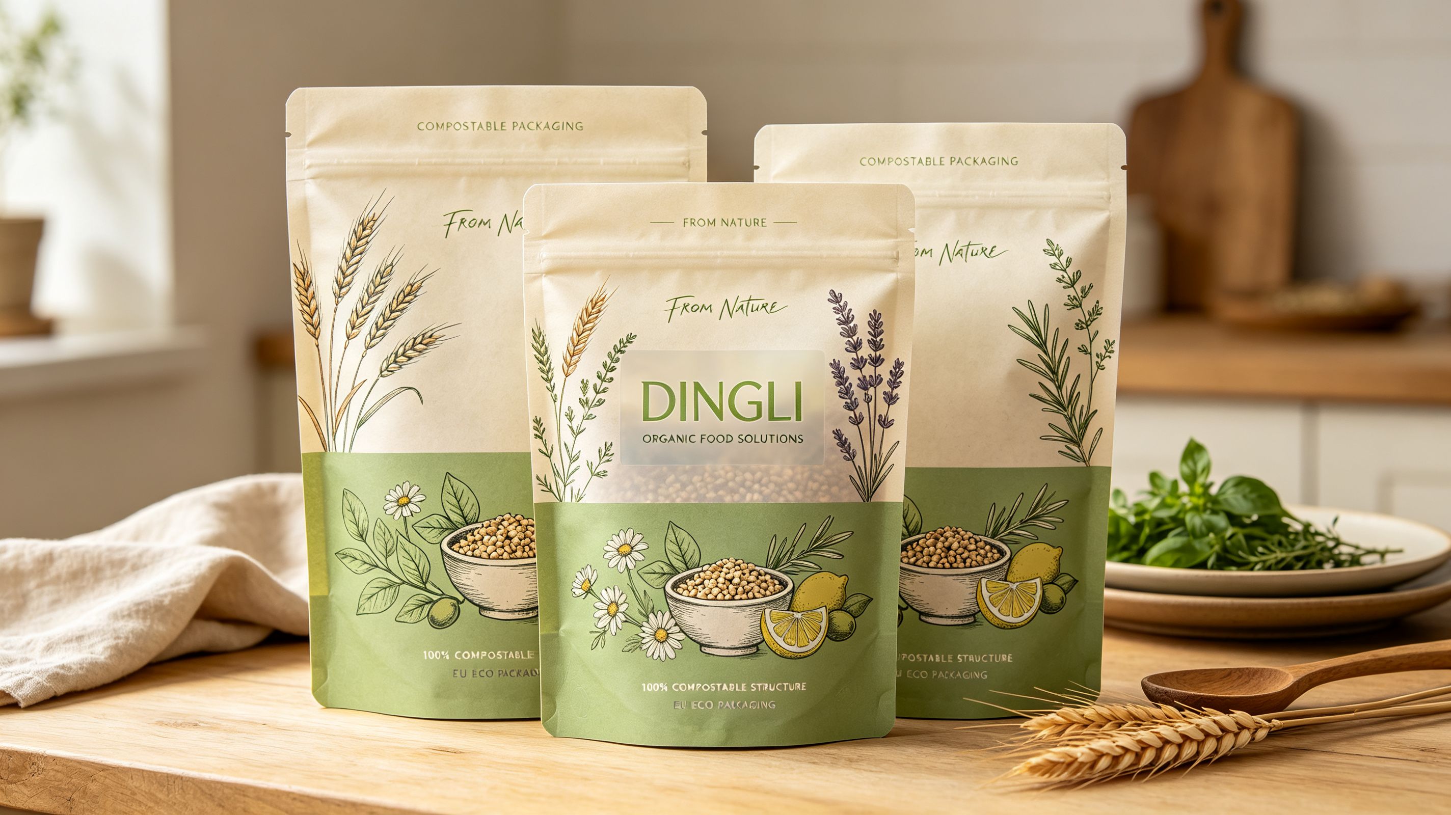 recyclable packaging design mono material pouch