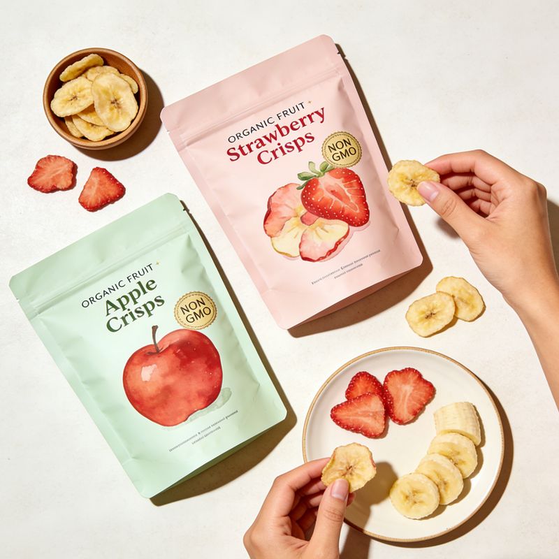 digital printed food grade stand-up packaging pouches